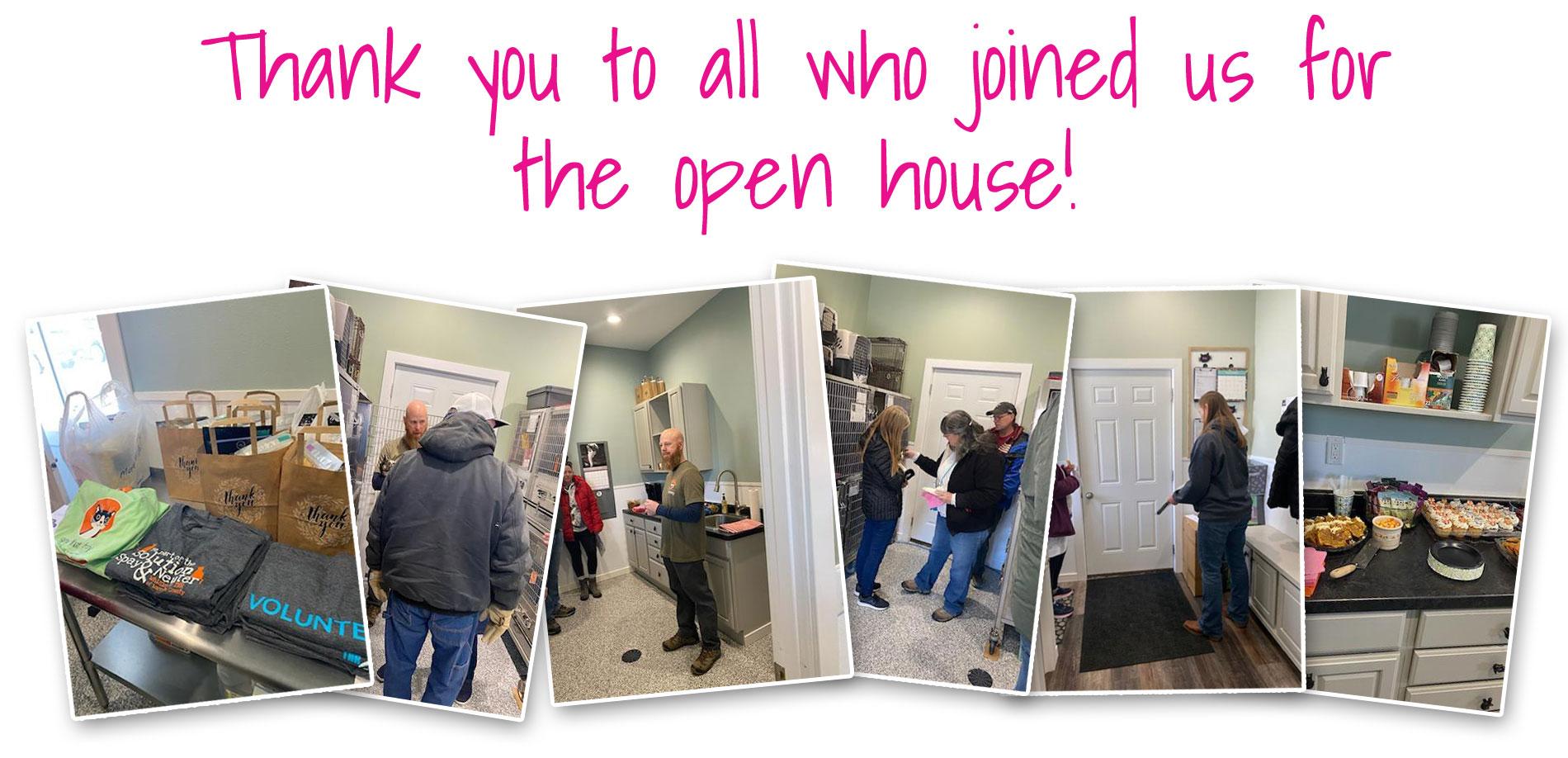 Thank you to all who joined us for the open house!